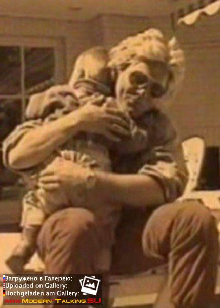 Дитер Болен с детьми в семье