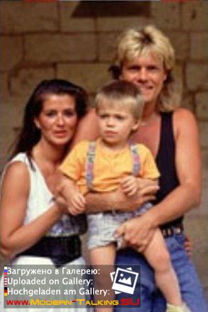 Дитер Болен с детьми в семье