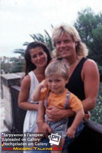 Дитер Болен с детьми в семье