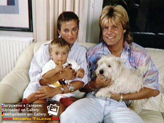 Дитер Болен с детьми в семье