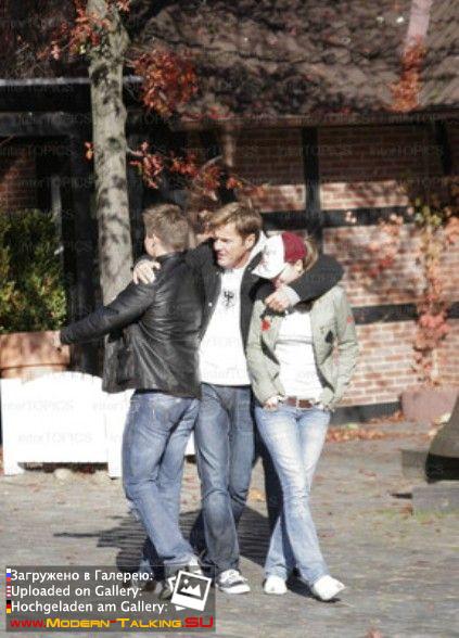 Дитер Болен с детьми в семье