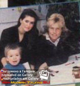 Дитер Болен с детьми в семье