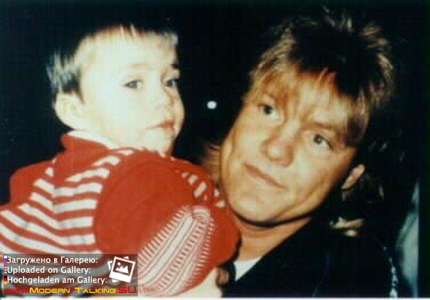 Дитер Болен с детьми в семье