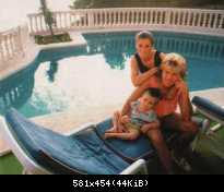 Дитер Болен с детьми в семье