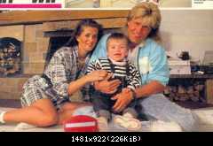 Дитер Болен с детьми в семье