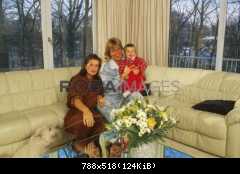 Дитер Болен с детьми в семье