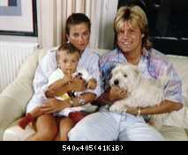 Дитер Болен с детьми в семье