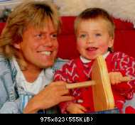 Дитер Болен с детьми в семье