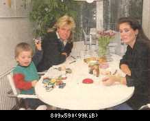 Дитер Болен с детьми в семье