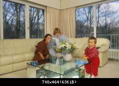 Дитер Болен с детьми в семье