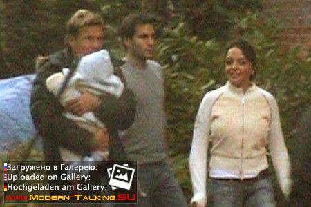 Дитер с Эстефакнией и новорожденным Морисом Кассионом