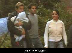 Дитер с Эстефакнией и новорожденным Морисом Кассионом