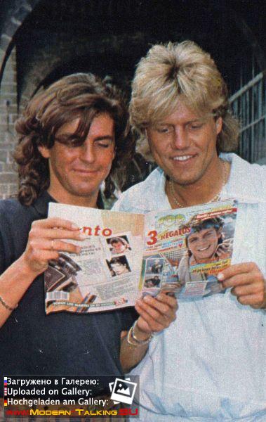 фото Modern Talking 80е разное