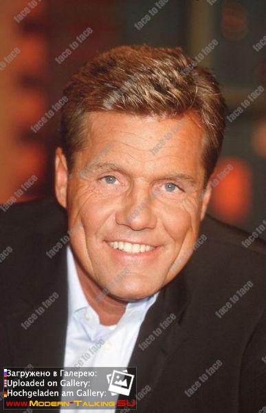 Dieter Bohlen und Thomas Anders (Modern Talking) in der ARD Sendung Beckmann am 18.03.2002