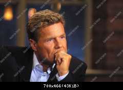 Dieter Bohlen und Thomas Anders (Modern Talking) in der ARD Sendung Beckmann am 18.03.2002