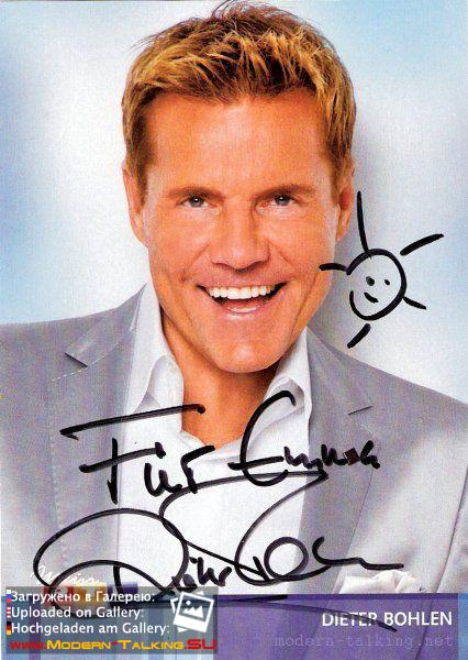 Автографы Modern Talking (127)