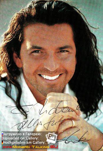 Автографы Modern Talking (2)