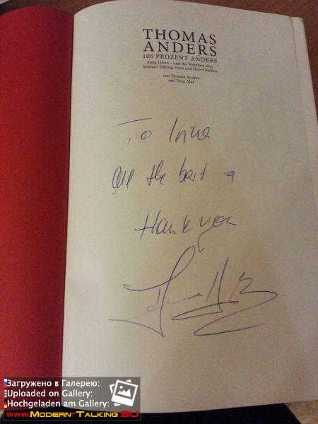 Автографы Modern Talking (21)