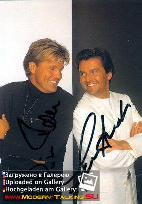 Автографы Modern Talking (38)