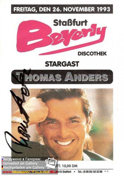 Автографы Modern Talking (39)