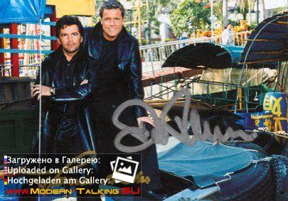 Автографы Modern Talking (51)