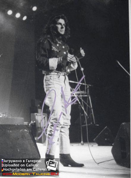 Автографы Modern Talking (7)