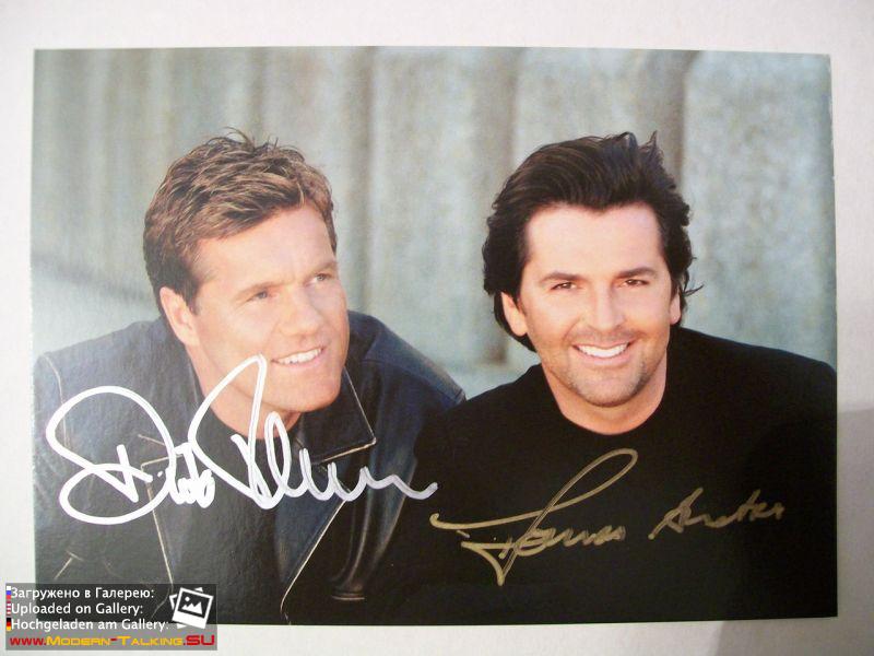 Фото с автографами