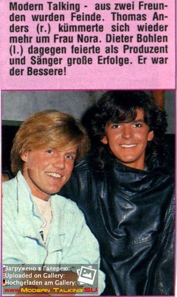 Modern Talking 1980е