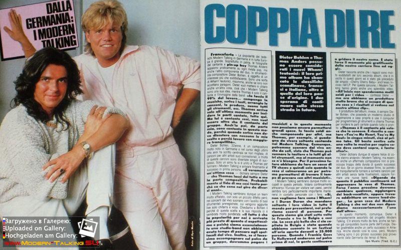 Modern Talking 1980е