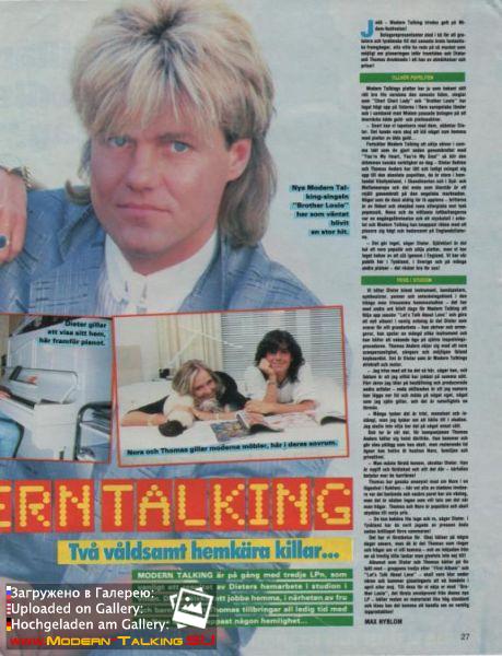 Modern Talking 1980е