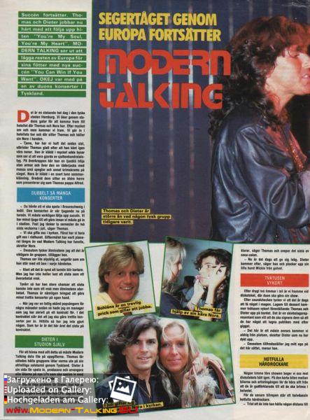 Modern Talking 1980е