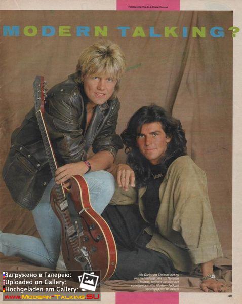 Modern Talking 1980е