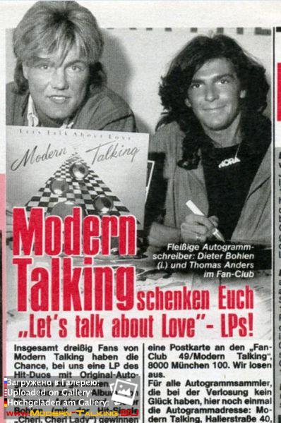 Modern Talking 1980е
