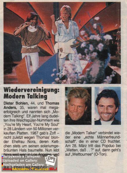 Modern Talking 1980е