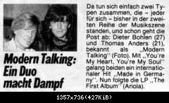 Modern Talking 1980е