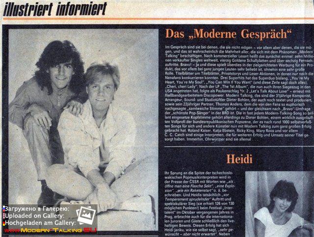 Пресса Modern Talking 80 (85)