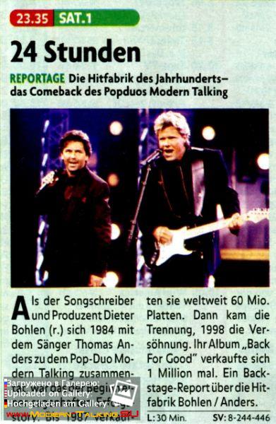 Modern Talking 1998-2003
