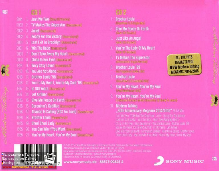 Modern Talking 30 CD 4