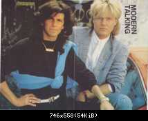 Постеры Modern Talking 80х