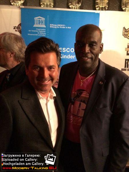 03.03.2015 Promis beim Benefiz-Essen Frankfurt