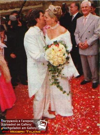 Свадьба Томаса Андерса и Клаудии Хесс