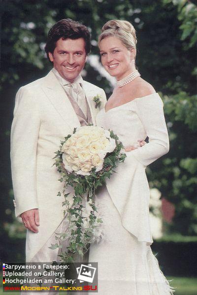 Свадьба Томаса Андерса и Клаудии Хесс