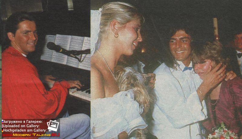 Свадьба Томаса Андерса и Норы Баллинг