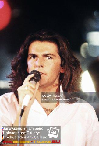 Thomas Anders Pop-Duos Modern Talking Portrait circa 1986.