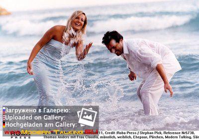 Томас Андерс и жена Клаудиа (2)