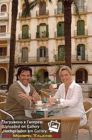 Thomas Anders, Клаудия, Александр фотосессия Ибица