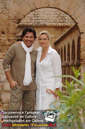 Thomas Anders, Клаудия, Александр фотосессия Ибица