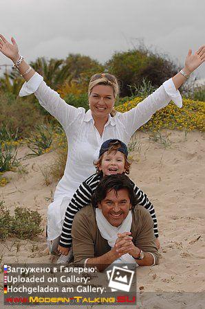 Thomas Anders, Клаудия, Александр фотосессия Ибица