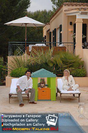 Thomas Anders, Клаудия, Александр фотосессия Ибица