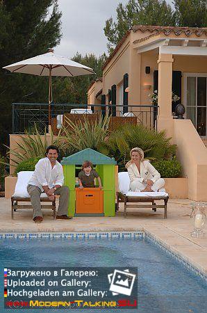 Thomas Anders, Клаудия, Александр фотосессия Ибица